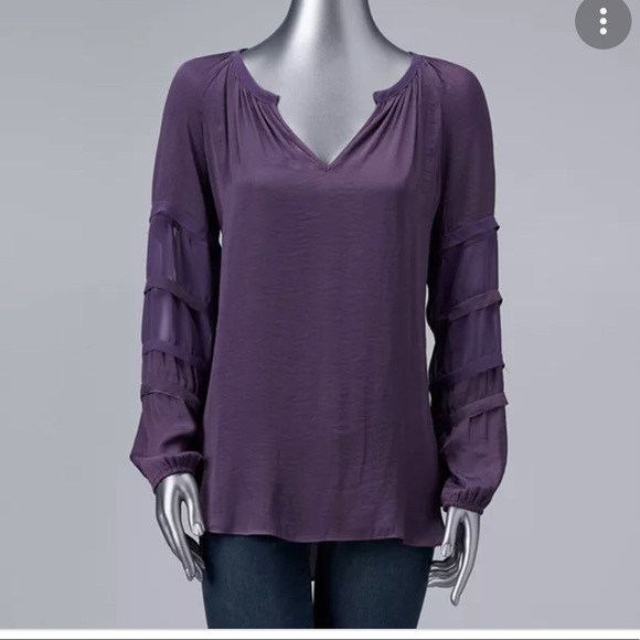 NWT Simply Vera Wang. Size M. Get a sophisticated, boho look with this woman’s - Picture 1 of 11